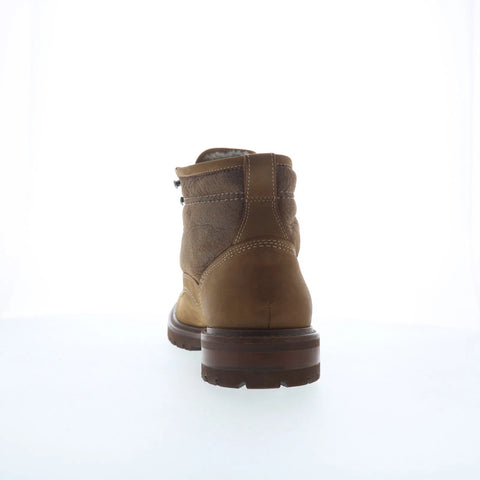 Johnston & Murphy 20-4412 Mens Brown Leather Lace Up Casual Dress Boots
