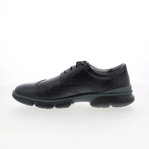 Johnston & Murphy 20-4485 Mens Black Oxfords Wingtip & Brogue Shoes