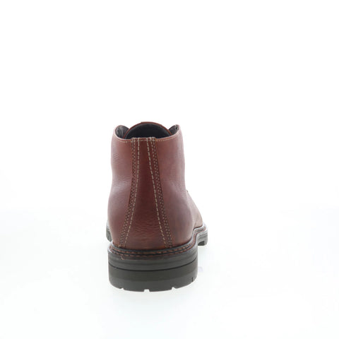 Johnston & Murphy 20-4550 Mens Brown Leather Lace Up Chukkas Boots