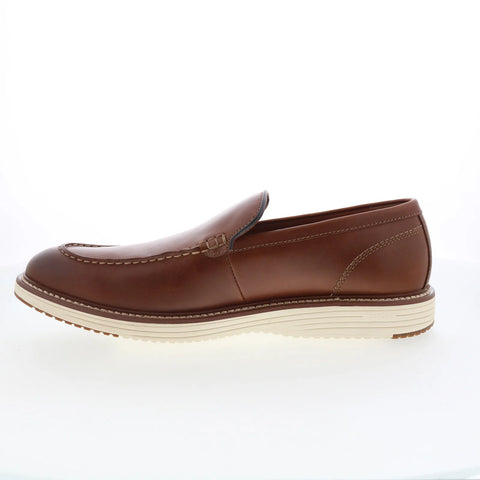 Johnston & Murphy 20-4810 Mens Brown Slip On Loafers & Slip Ons Penny Shoes