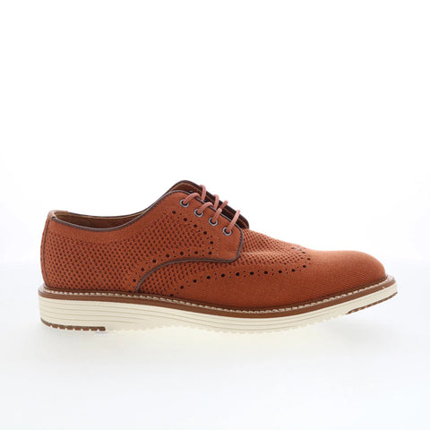 Johnston & Murphy 20-5363 Mens Brown Mesh Oxfords & Lace Ups Casual Shoes