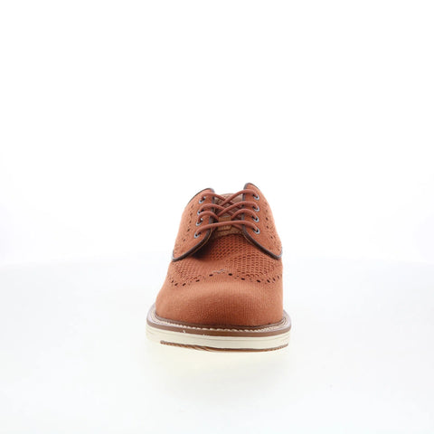 Johnston & Murphy 20-5363 Mens Brown Mesh Oxfords & Lace Ups Casual Shoes