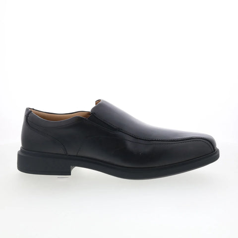 Johnston & Murphy 20-5551 Mens Black Wide Loafers & Slip Ons Penny Shoes