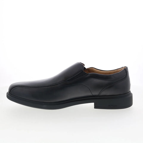 Johnston & Murphy 20-5551 Mens Black Wide Loafers & Slip Ons Penny Shoes