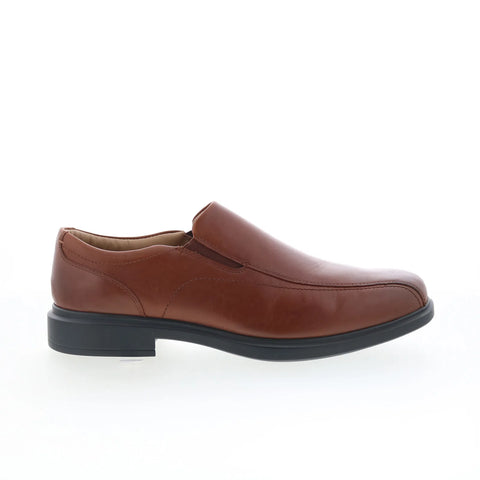 Johnston & Murphy 20-5552 Mens Brown Wide Loafers & Slip Ons Penny Shoes
