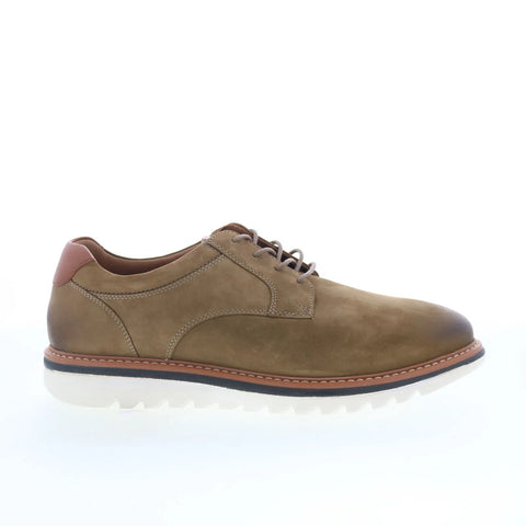 Johnston & Murphy 20-5582 Mens Brown Wide Oxfords & Lace Ups Casual Shoes