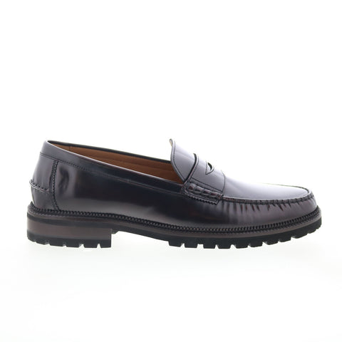 Johnston & Murphy Donnell Penny Mens Burgundy Loafers & Slip Ons Shoes