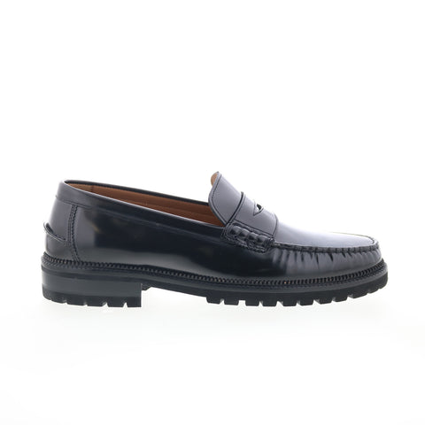 Johnston & Murphy Donnell Penny 20-5987 Mens Black Loafers Penny Shoes