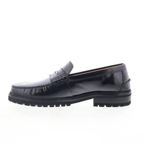 Johnston & Murphy Donnell Penny 20-5987 Mens Black Loafers Penny Shoes
