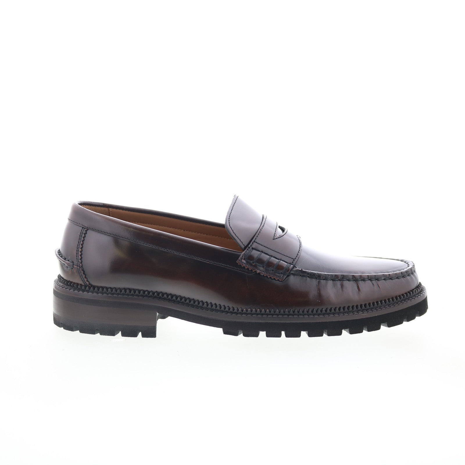 Johnston & Murphy Mens Penny Loafer Driving Shoes Black Brown Leather Size 8.5 M Amazon.com | Johnston & Murphy Men main image 2
