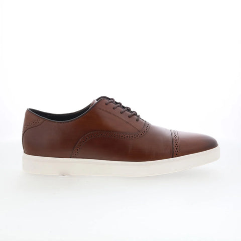 Johnston & Murphy 20-6642 Mens Brown Oxfords & Lace Ups Cap Toe Shoes