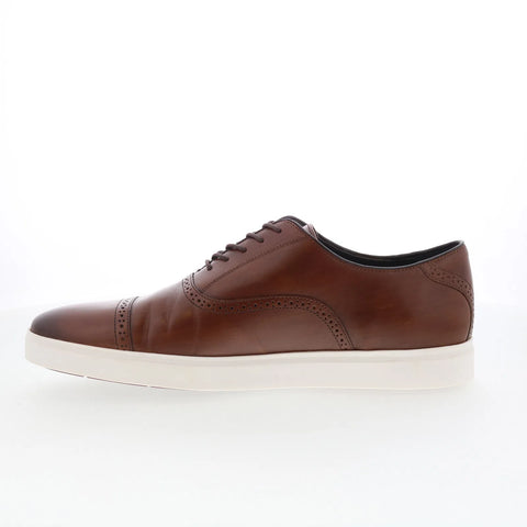 Johnston & Murphy 20-6642 Mens Brown Oxfords & Lace Ups Cap Toe Shoes