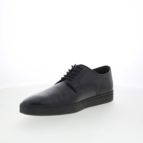 Johnston & Murphy 20-6647 Mens Black Leather Oxfords & Lace Ups Casual Shoes