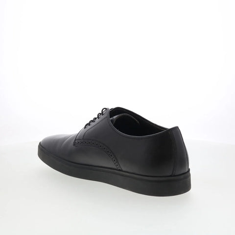 Johnston & Murphy 20-6647 Mens Black Leather Oxfords & Lace Ups Casual Shoes