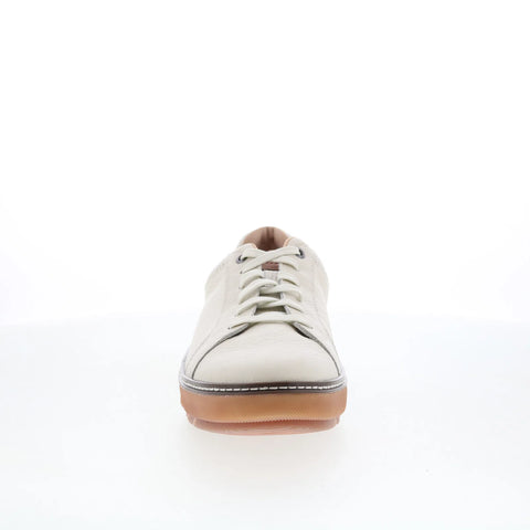 Johnston & Murphy 20-6648 Mens White Leather Lifestyle Sneakers Shoes