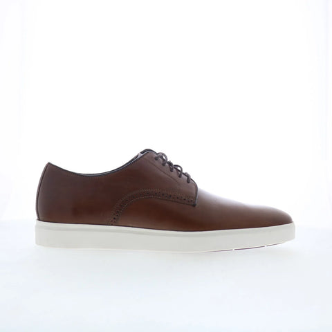 Johnston & Murphy 20-6652 Mens Brown Leather Oxfords & Lace Ups Casual Shoes