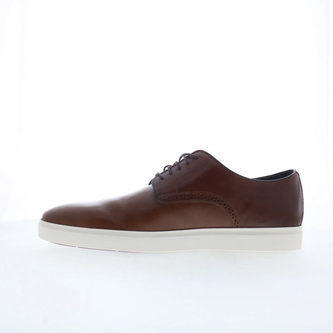 Johnston & Murphy 20-6652 Mens Brown Leather Oxfords & Lace Ups Casual Shoes