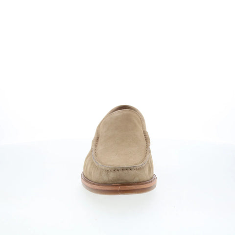 Johnston & Murphy 20-6670 Mens Brown Suede Loafers & Slip Ons Penny Shoes