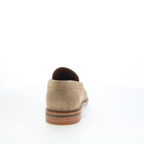 Johnston & Murphy 20-6670 Mens Brown Suede Loafers & Slip Ons Penny Shoes