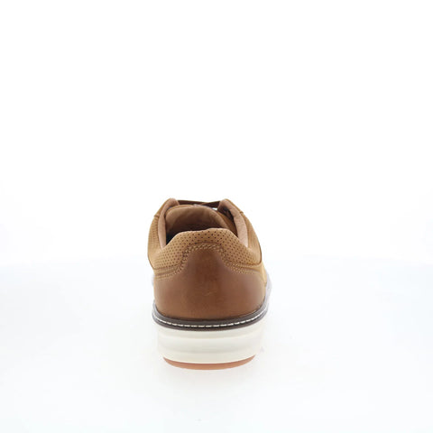 Johnston & Murphy 20-6672 Mens Brown Leather Lifestyle Sneakers Shoes