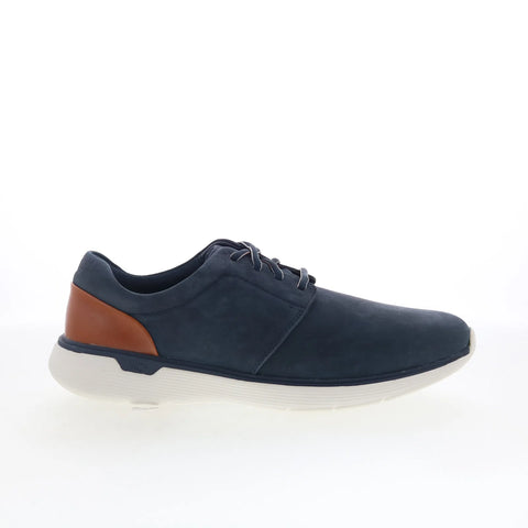 Johnston & Murphy 20-7577 Mens Blue Extra Wide Oxfords Casual Shoes