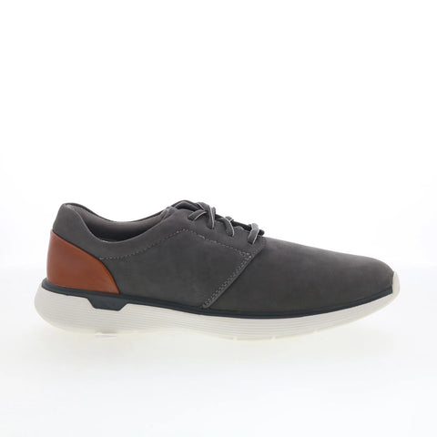Johnston & Murphy 20-7579 Mens Gray Wide Oxfords & Lace Ups Casual Shoes