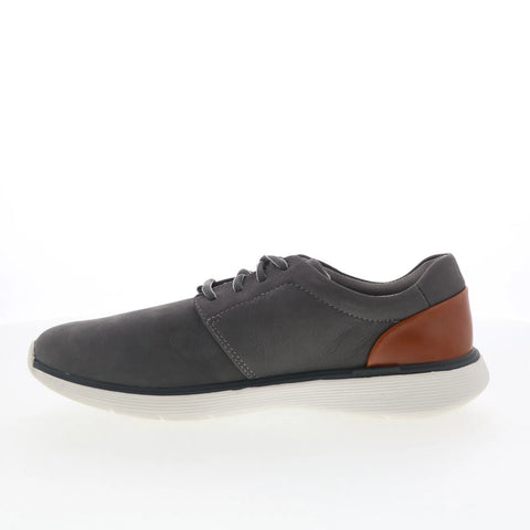 Johnston & Murphy 20-7579 Mens Gray Wide Oxfords & Lace Ups Casual Shoes