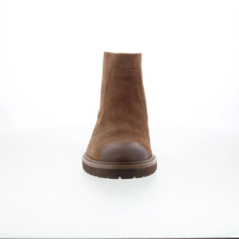 Johnston & Murphy 20-7646 Mens Brown Leather Zipper Casual Dress Boots