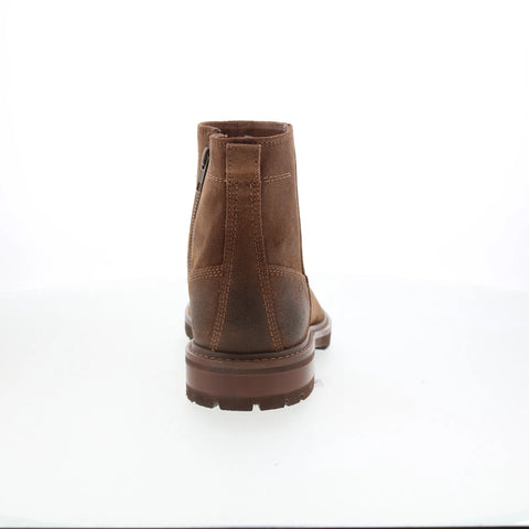 Johnston & Murphy 20-7646 Mens Brown Leather Zipper Casual Dress Boots