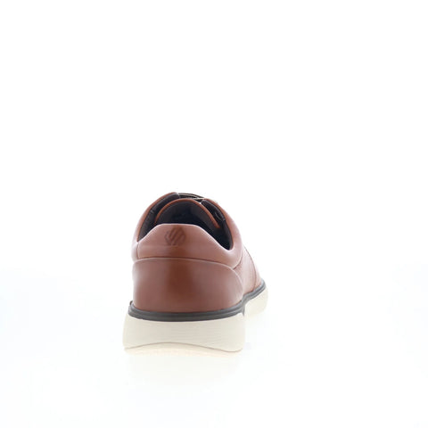 Johnston & Murphy 20-7652 Mens Brown Wide Oxfords & Lace Ups Plain Toe Shoes