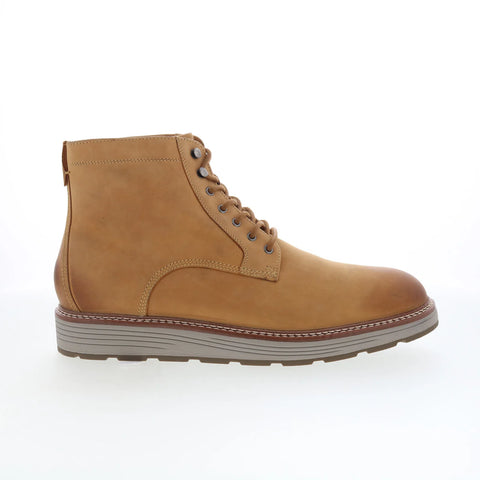 Johnston & Murphy 20-7910 Mens Brown Nubuck Lace Up Casual Dress Boots