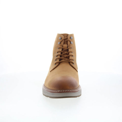 Johnston & Murphy 20-7910 Mens Brown Nubuck Lace Up Casual Dress Boots