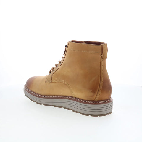 Johnston & Murphy 20-7910 Mens Brown Nubuck Lace Up Casual Dress Boots
