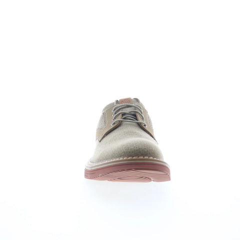Johnston & Murphy 20-7918 Mens Brown Suede Oxfords & Lace Ups Casual Shoes