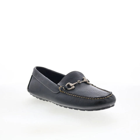 T.B. Phelps 2001-20 Mens Black Leather Loafers & Slip Ons Casual Shoes