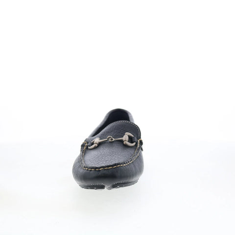 T.B. Phelps 2001-20 Mens Black Leather Loafers & Slip Ons Casual Shoes