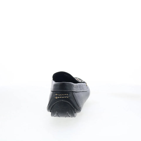 T.B. Phelps 2001-20 Mens Black Leather Loafers & Slip Ons Casual Shoes