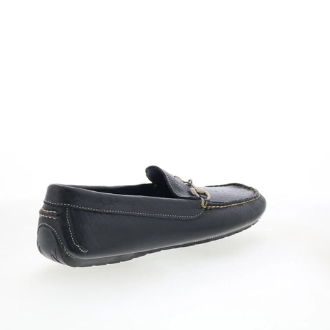 T.B. Phelps 2001-20 Mens Black Leather Loafers & Slip Ons Casual Shoes