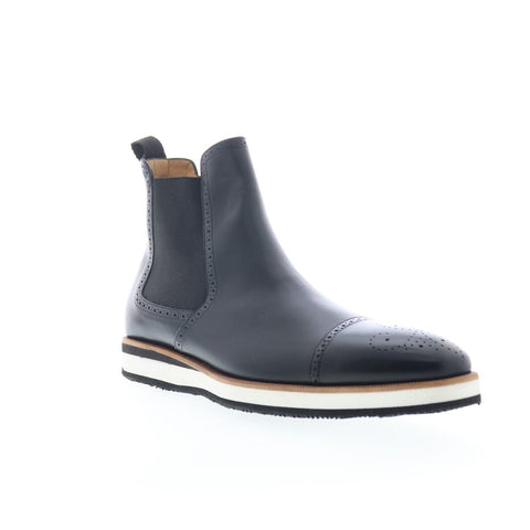 Mezlan Rowdy Cap Toe Chelsea Boot 20013 Mens Black Leather Chelsea Boots