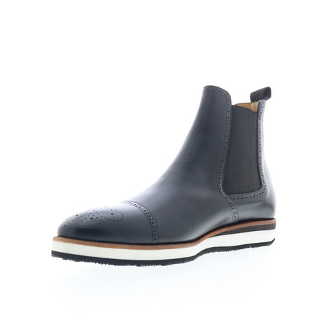 Mezlan Rowdy Cap Toe Chelsea Boot 20013 Mens Black Leather Chelsea Boots