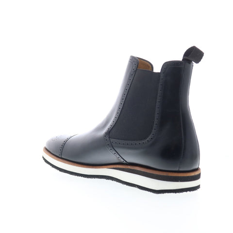 Mezlan Rowdy Cap Toe Chelsea Boot 20013 Mens Black Leather Chelsea Boots