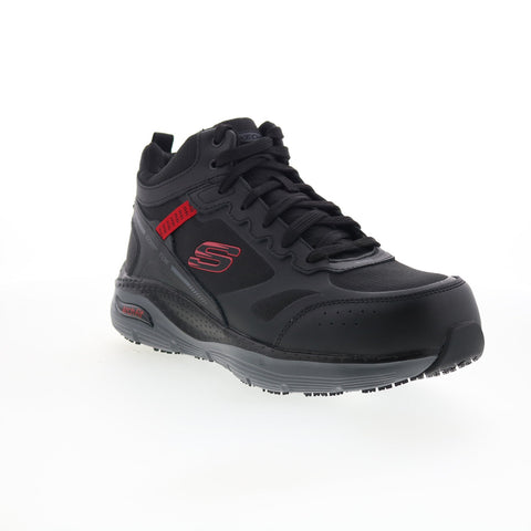 Skechers Work: Arch Fit SR Slip Resistant - Bensen Mens Black Work Shoes