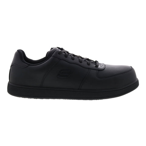 Skechers Vibsie-Kennit 200165 Mens Black Athletic Work & Safety Shoes