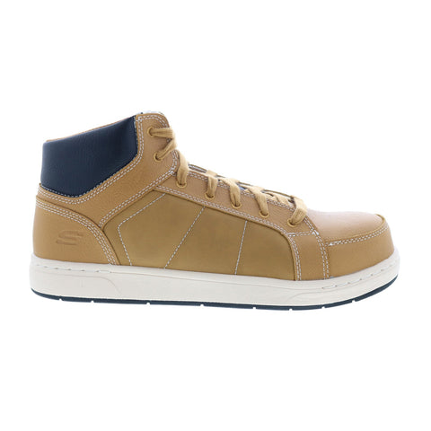 Skechers Watab-Wessit 200198 Mens Brown Leather Work & Safety Boots
