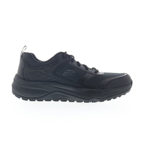 Skechers Work: Street Treader 200296-BLK Mens Black Work & Safety Shoes