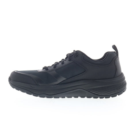 Skechers Work: Street Treader 200296-BLK Mens Black Work & Safety Shoes