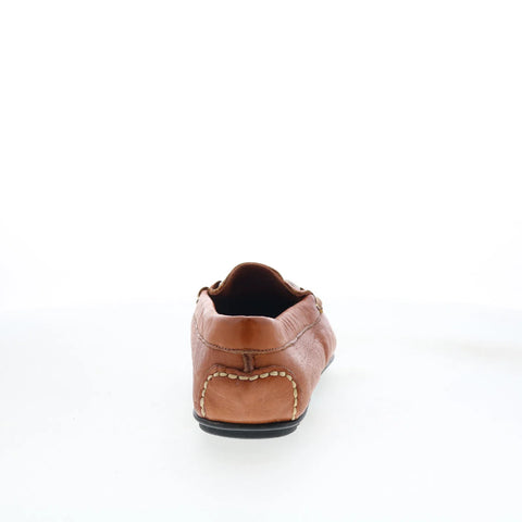 T.B. Phelps 2004-35 Mens Brown Leather Loafers & Slip Ons Casual Shoes