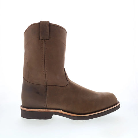Chippewa Corbin Classic 10" Pull On 20075 Mens Brown Wide Work Boots