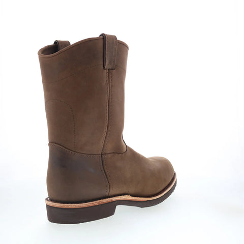 Chippewa Corbin Classic 10" Pull On 20075 Mens Brown Wide Work Boots