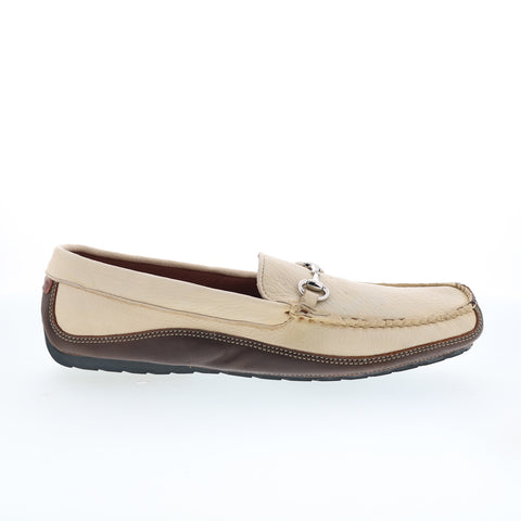T.B. Phelps Kiawah Vail Bit Driver Mens Beige Loafers Moccasin Shoes